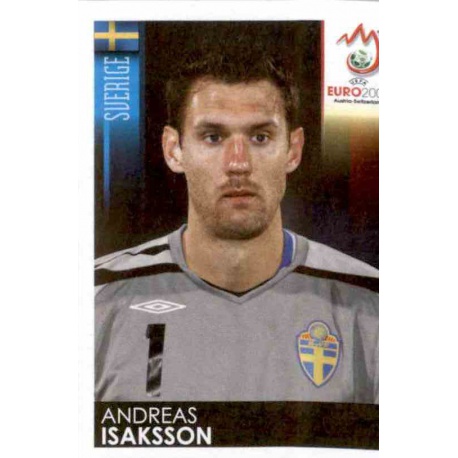 Andreas Isaksson Sweden 390 Panini Uefa Euro 2008 Austria Switzerland