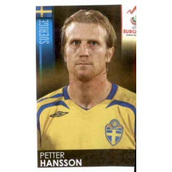 Petter Hansson Sweden 395 Panini Uefa Euro 2008 Austria Switzerland