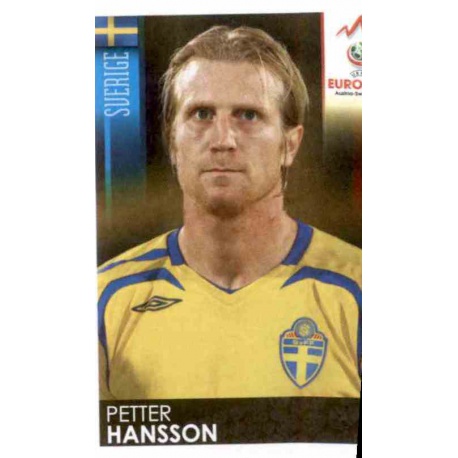 Petter Hansson Sweden 395 Panini Uefa Euro 2008 Austria Switzerland