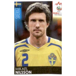 Mikael Nilsson Sweden 396 Panini Uefa Euro 2008 Austria Switzerland