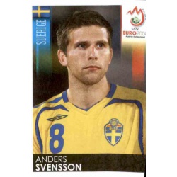 Anders Svensson Sweden 401 Panini Uefa Euro 2008 Austria Switzerland