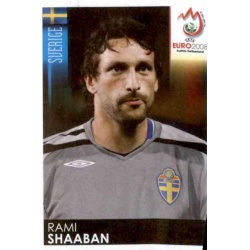Rami Shaaban Sweden 409 Panini Uefa Euro 2008 Austria Switzerland
