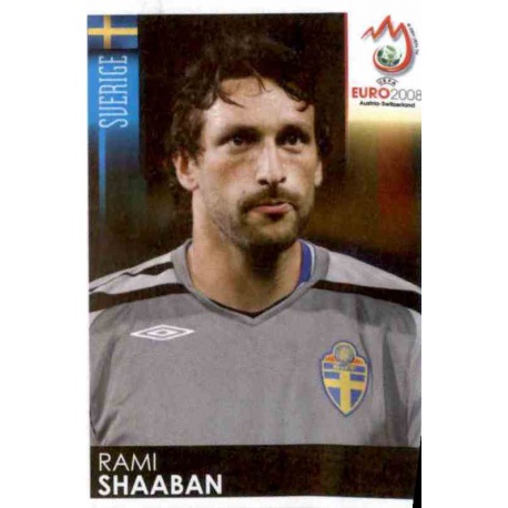 Rami Shaaban Sweden 409 Panini Uefa Euro 2008 Austria Switzerland