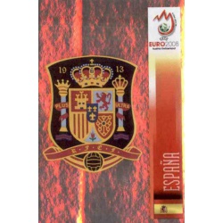 Escudo Spain 415 Panini Uefa Euro 2008 Austria Switzerland