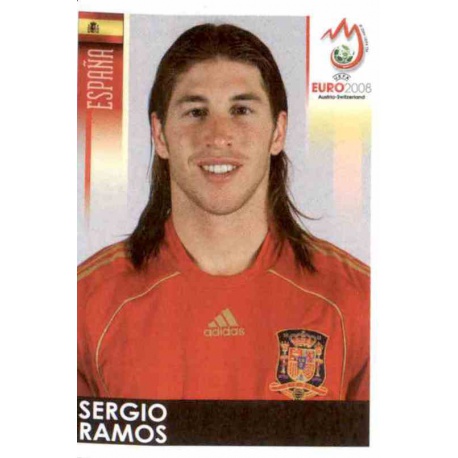 Sergio Ramos Spain 420 Panini Uefa Euro 2008 Austria Switzerland