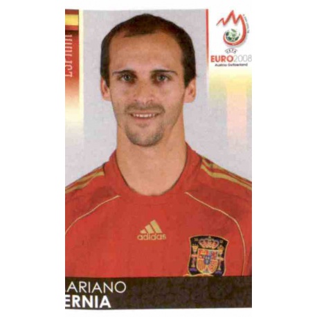 Mariano Pernia Spain 422 Panini Uefa Euro 2008 Austria Switzerland