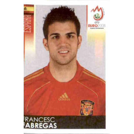 Francesc Fabregas Spain 427 Panini Uefa Euro 2008 Austria Switzerland