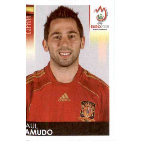 Raul Tamudo Spain 432 Panini Uefa Euro 2008 Austria Switzerland