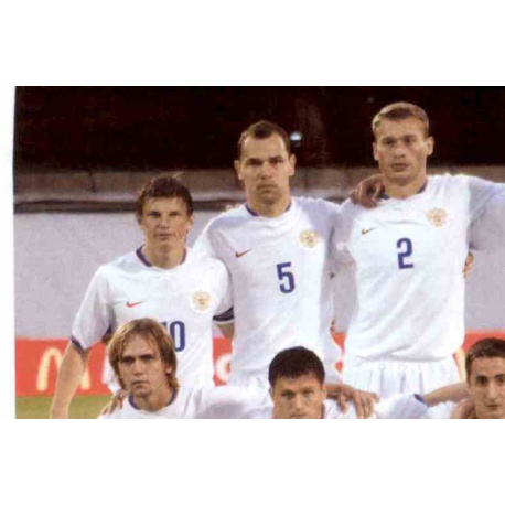 Team Photo 1 Russia 437 Panini Uefa Euro 2008 Austria Switzerland
