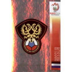 Escudo Russia 441 Panini Uefa Euro 2008 Austria Switzerland