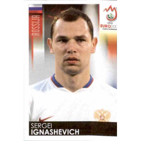 Sergei Ignashevich Russia 443 Panini Uefa Euro 2008 Austria Switzerland