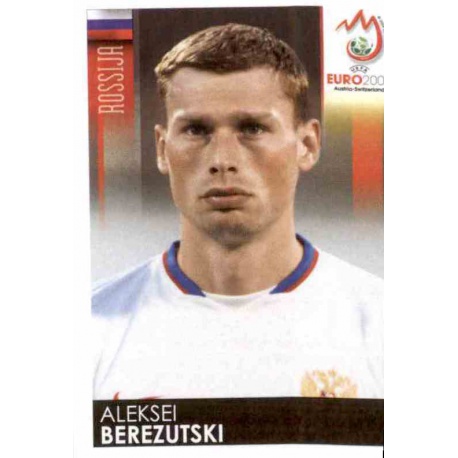 Aleksei Berezutski Russia 444 Panini Uefa Euro 2008 Austria Switzerland