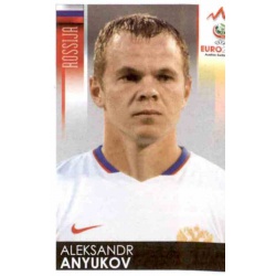 Aleksandr Anyukov Russia 445 Panini Uefa Euro 2008 Austria Switzerland
