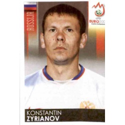Konstantin Zyrianov Russia 452 Panini Uefa Euro 2008 Austria Switzerland