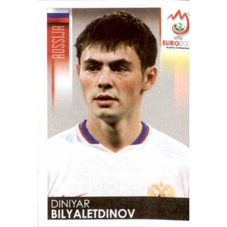 Diniyar Bilyaletdinov Russia 454 Panini Uefa Euro 2008 Austria Switzerland