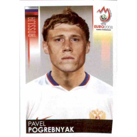 Pavel Pogrebnyak Russia 459 Panini Uefa Euro 2008 Austria Switzerland