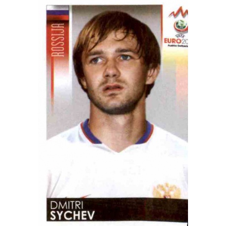 Dmitri Sychev Russia 460 Panini Uefa Euro 2008 Austria Switzerland
