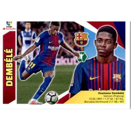 Dembélé Barcelona UF60 Ediciones Este 2017-18