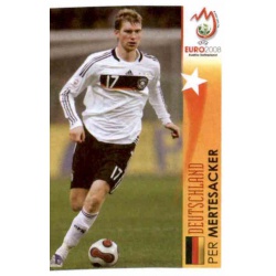 Per Mertesacker In Action Germany 472 Panini Uefa Euro 2008 Austria Switzerland