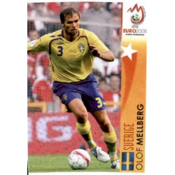 Olof Mellberg In Action Sweden 477 Panini Uefa Euro 2008 Austria Switzerland
