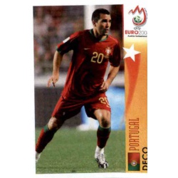 Deco In Action Portugal 492 Panini Uefa Euro 2008 Austria Switzerland