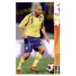 Fredrik Ljungberg In Action Sweden 497 Panini Uefa Euro 2008 Austria Switzerland