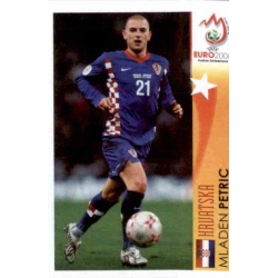 Mladen Petric In Action Croatia 523 Panini Uefa Euro 2008 Austria Switzerland