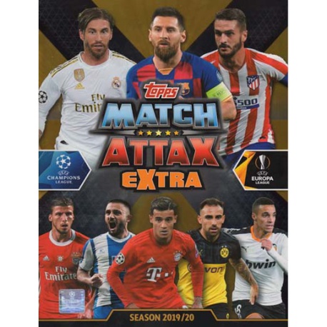 Colección Topps Match Attax Extra 2019-20 Colecciones Completas