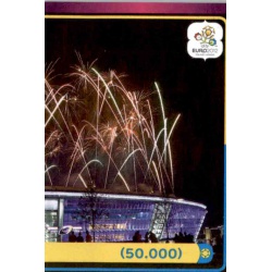 Donbas Arena Stadium 21 Panini Uefa Euro 2012 Poland Ukraine