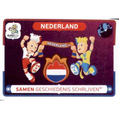 Holland Creating History Together 34 Panini Uefa Euro 2012 Poland Ukraine