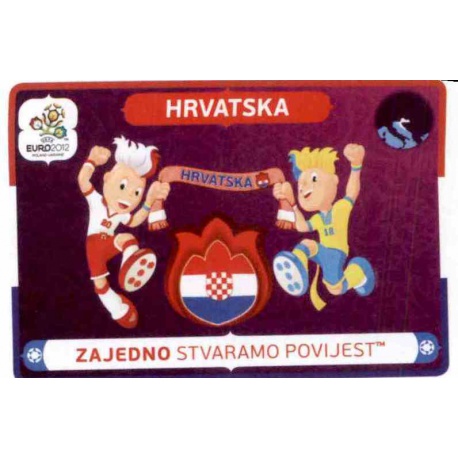 Croatia Creating History Together 41 Panini Uefa Euro 2012 Poland Ukraine