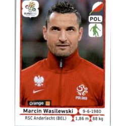 Marcin Wasilewski Poland 60 Panini Uefa Euro 2012 Poland Ukraine
