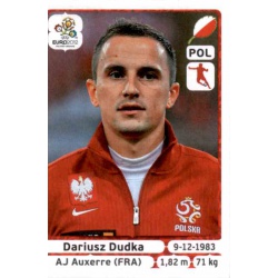 Dariusz Dudka Poland 64 Panini Uefa Euro 2012 Poland Ukraine