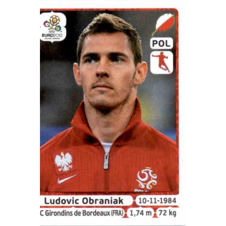 Ludovic Obraniak Poland 71 Panini Uefa Euro 2012 Poland Ukraine