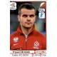 Pawel Brozek Poland 73 Panini Uefa Euro 2012 Poland Ukraine