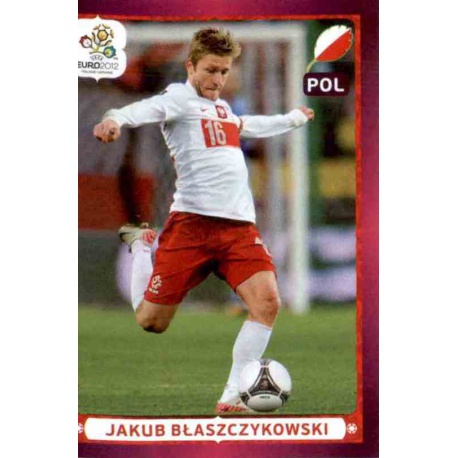 Jakub Blaszczykowski In Action Poland 75 Panini Uefa Euro 2012 Poland Ukraine
