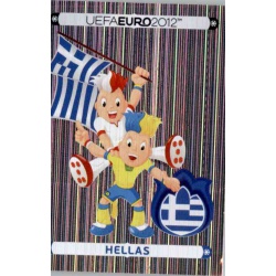 Mascot Greece 78 Panini Uefa Euro 2012 Poland Ukraine