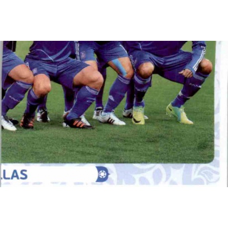Team Photo 4 Greece 83 Panini Uefa Euro 2012 Poland Ukraine