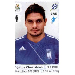 Angelos Charisteas Greece 100 Panini Uefa Euro 2012 Poland Ukraine