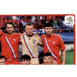 Team Photo 2 Russia 110 Panini Uefa Euro 2012 Poland Ukraine