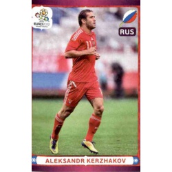 Aleksandr Kerzhakov In Action Russia 135 Panini Uefa Euro 2012 Poland Ukraine