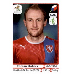 Roman Hubnik Czech Republic 145 Panini Uefa Euro 2012 Poland Ukraine
