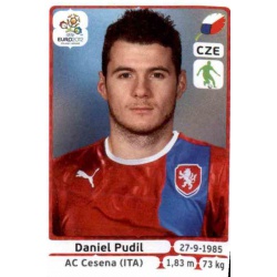 Daniel Pudil Czech Republic 149 Panini Uefa Euro 2012 Poland Ukraine