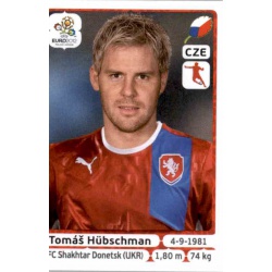 Tomas Hübschman Czech Republic 151 Panini Uefa Euro 2012 Poland Ukraine