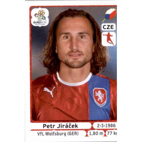 Petr Jiracek Czech Republic 153 Panini Uefa Euro 2012 Poland Ukraine