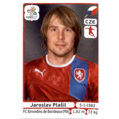 Jaroslav Plasil Czech Republic 154 Panini Uefa Euro 2012 Poland Ukraine