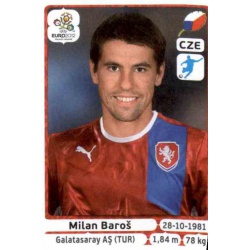 Milan Baros Czech Republic 159 Panini Uefa Euro 2012 Poland Ukraine