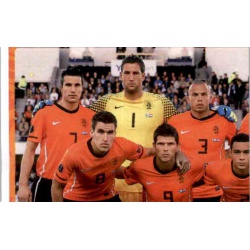 Team Photo 1 Holland 167 Panini Uefa Euro 2012 Poland Ukraine