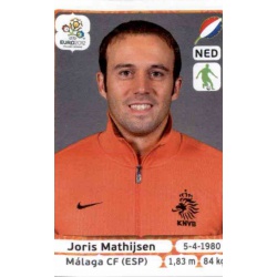 Joris Mathijsen Holland 174 Panini Uefa Euro 2012 Poland Ukraine
