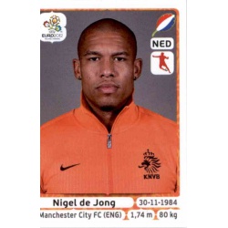 Nigel de Jong Holland 179 Panini Uefa Euro 2012 Poland Ukraine
